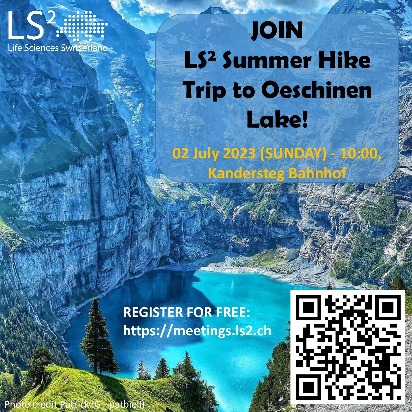 Summer Hike Trip to Oeschinen Lake!